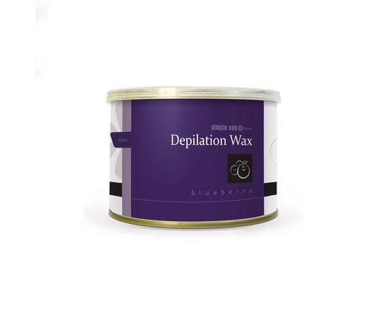 Изображение  Warm wax in a jar Simple Blueberry, 400 ml