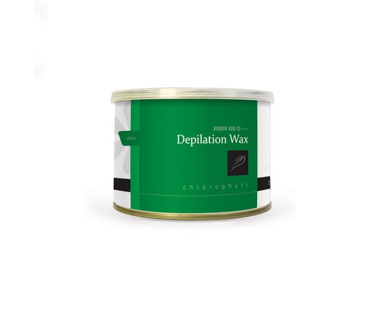 Изображение  Warm wax in a jar Simple "Chlorophyll", 400 ml