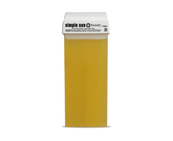 Изображение  Warm wax cartridge Simple "Honey/Natural", 100 ml