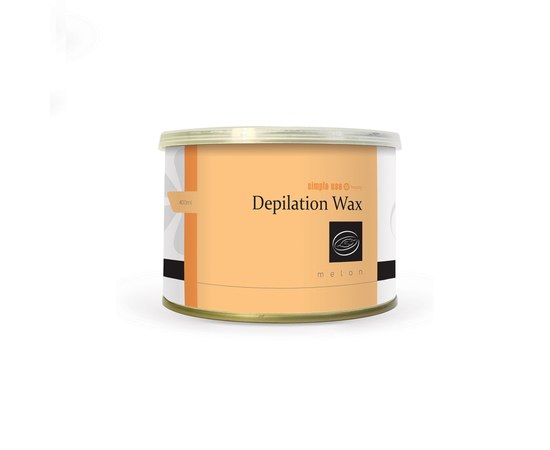 Изображение  Warm wax in jars Simple "Melon", 400 ml