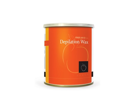 Изображение  Warm wax in a jar Simple "Peach", 800 ml