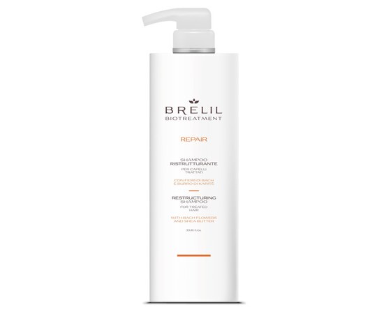 Изображение  Brelil Restructuring Shampoo Repair Shampoo, 1000 ml, Volume (ml, g): 1000