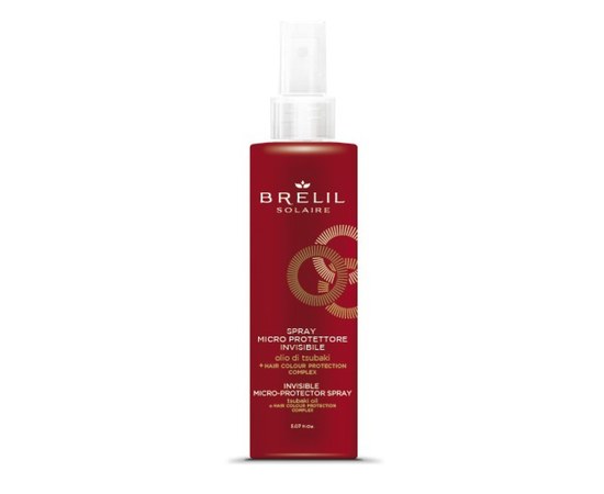 Изображение  Спрей для защиты волос Brelil Invisible Micro-Protector Spray Solaire, 150 мл