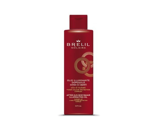 Изображение  Oil for hair and body after exposure to the sun Brelil After-Sun OilSolaire, 150 ml
