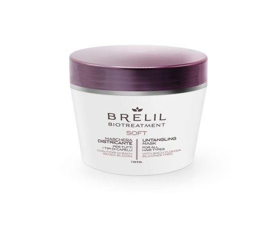 Изображение  Mask for all hair types BRELIL Untangling Mask Soft, 220 ml, Volume (ml, g): 220