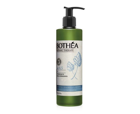 Изображение  Shampoo to balance the secretion of the sebaceous glands Brelil Bothea Sebum Rebalancing pH 4.5, 300 ml