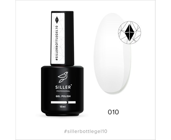 Изображение  Siller Bottle Gel №10 gel, 15 ml, Volume (ml, g): 15, Color No.: 10
