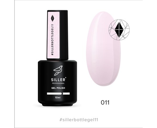 Изображение  Siller Bottle Gel №11 gel, 15 ml, Volume (ml, g): 15, Color No.: 11