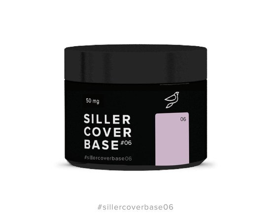 Зображення  Siller Cover Base №6 камуфлююча база (світло-рожева), 50 мл, Об'єм (мл, г): 50, Цвет №: 06
