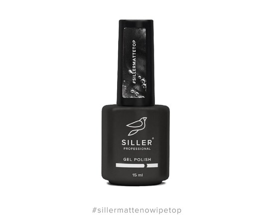 Изображение  Top for gel polish Siller Professional Mate No Wipe, 15 ml