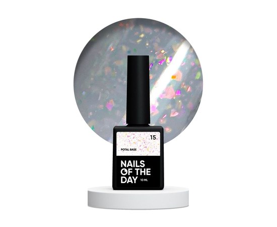 Изображение  Nails of the Day Potal base 15, Volume (ml, g): 10, Color No.: 15