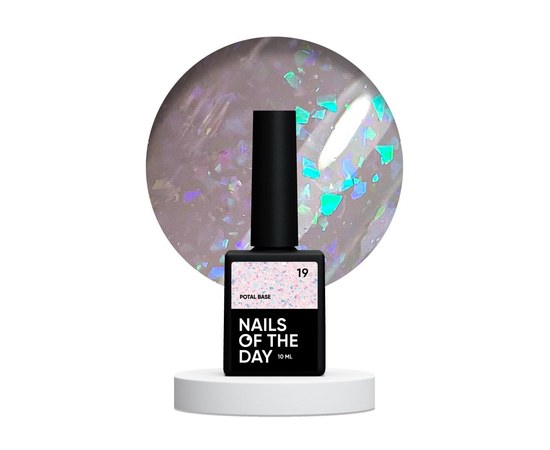 Изображение  Nails of the Day Potal base 19, Volume (ml, g): 10, Color No.: 19