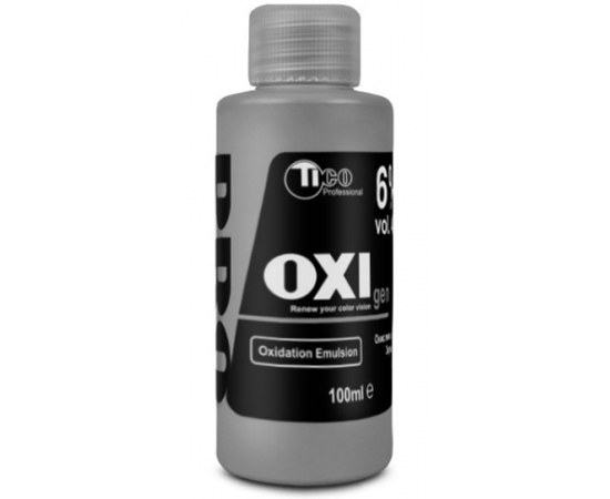 Изображение  OXIgen окислительная эмульсия для интенсивной крем-краски 6% TICOLOR Classic 100 мл, Вид: эмульсия, Объем (мл, г): 100