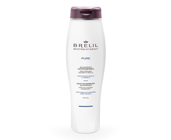 Изображение  Anti-dandruff shampoo BRELIL Anti Dandruff Shampoo Pure, 250 ml, Volume (ml, g): 250