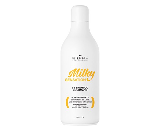 Изображение  Ultra-nourishing shampoo BRELIL BB SHAMPOO GOURMAND Milky Sensation, 1000 ml, Volume (ml, g): 1000