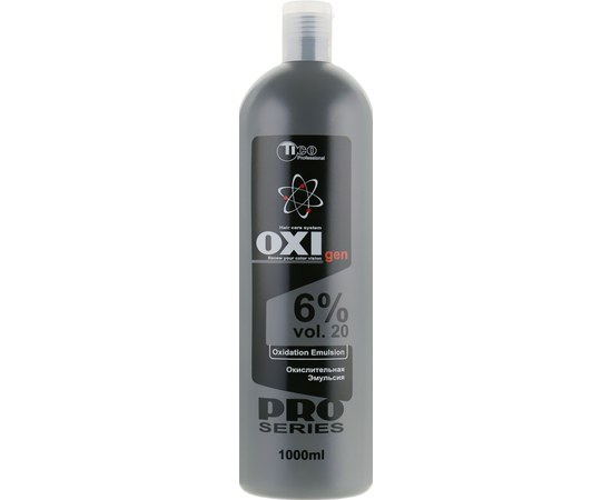 Изображение  OXIgen oxidizing emulsion for intensive cream color 6% TICOLOR Classic 1000 ml, View: emulsion, Volume (ml, g): 1000