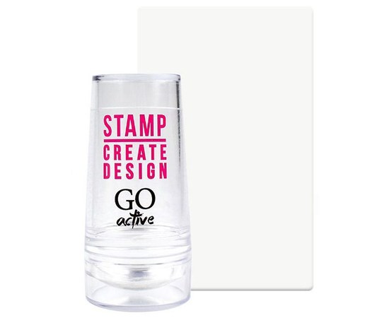 Зображення  Набір для стемпінгу GO Active Stamp & Scraper Штамп + скрапер