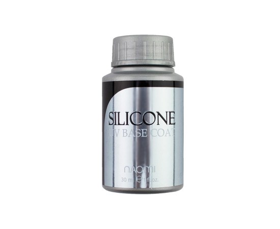 Изображение  Base for gel polish Naomi Silicone UV Base Coat 30 ml, Volume (ml, g): 30