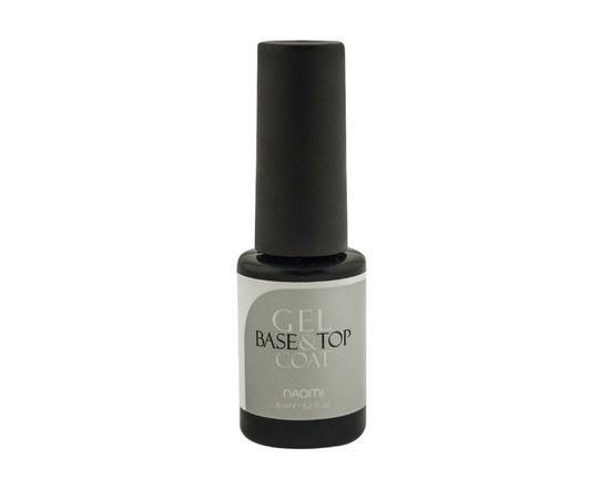 Изображение  Base-top for gel polish Naomi Gel Base Top Сoat 6 ml