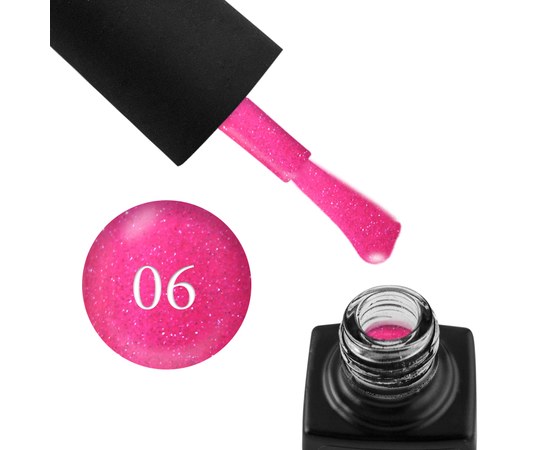 Изображение  Gel polish GO Active High Light 06 pink, reflective, 10 ml, Volume (ml, g): 10, Color No.: 6
