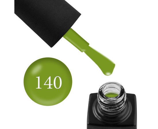 Изображение  Gel polish GO Active 140 Urban Jungle Now Or Never green khaki, 10 ml, Volume (ml, g): 10, Color No.: 140