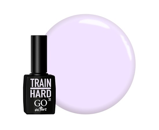 Изображение  Gel polish GO Active 031 Train Hard pale lilac, 10 ml, Volume (ml, g): 10, Color No.: 31