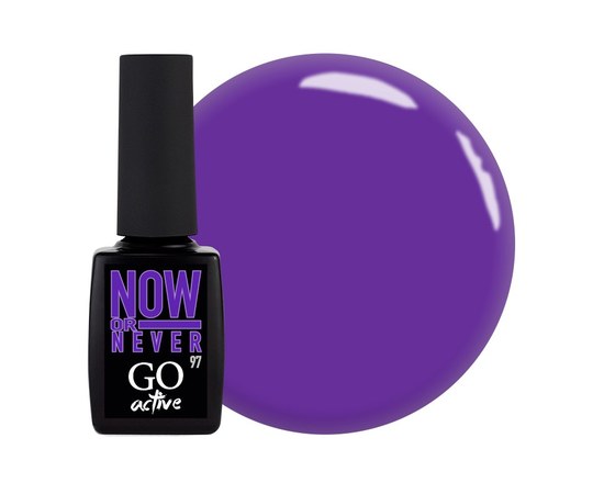Изображение  Gel polish GO Active 097 Now or Never forest violet, 10 ml, Volume (ml, g): 10, Color No.: 97
