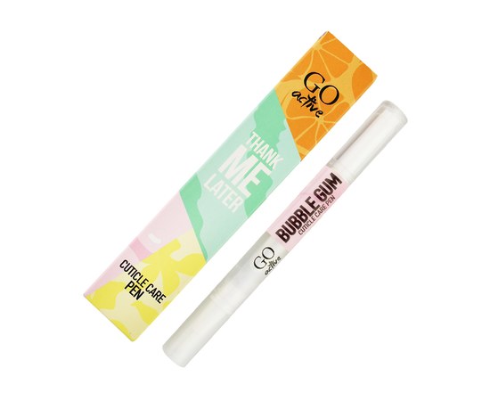 Изображение  Cuticle oil in pencil GO Active Bubble Gum, bubble gum, 2.5 ml