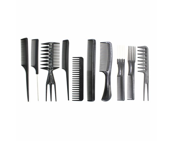 Изображение  Hair comb set SPL 13721, 10 pcs