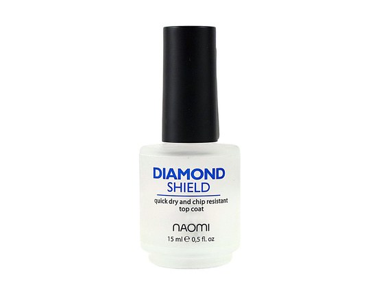 Изображение  Naomi Diamond Shield Quick Dry Nail Polish Top 15 ml