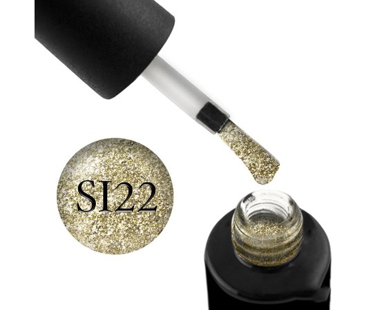 Изображение  Naomi Self Illuminated gel polish with glitter and mica 6 ml, SI 22, Volume (ml, g): 6, Color No.: SI 22