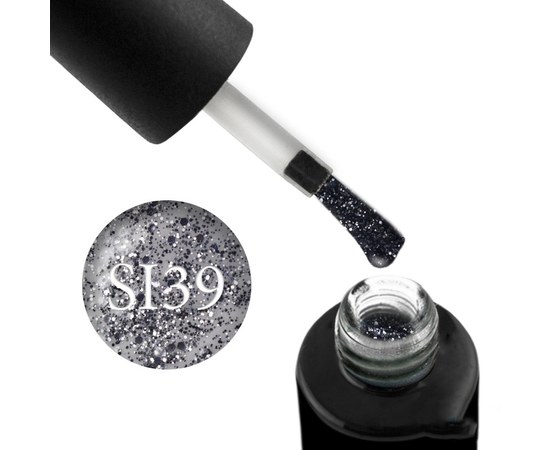 Изображение  Naomi Self Illuminated gel polish with glitter and mica 6 ml, SI 39, Volume (ml, g): 6, Color No.: SI 39