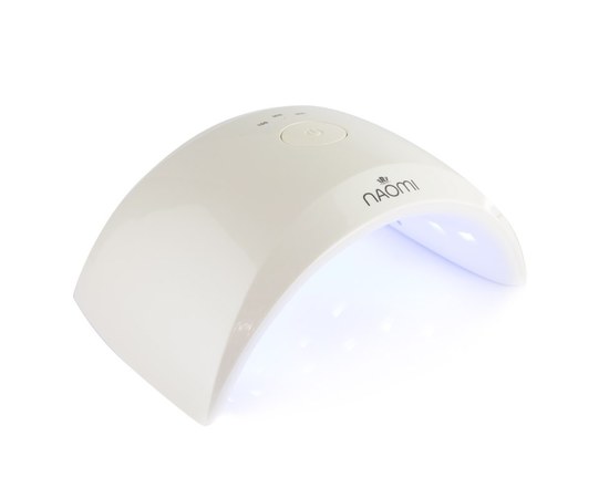 Изображение  UV LED lamp for gel polishes and gel Naomi HL-108 24W with a timer for 15 30 and 60 s color white