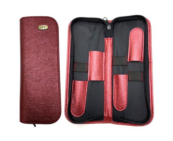 Изображение  Case for hairdressing tools "Red crocodile" SPL 77404A