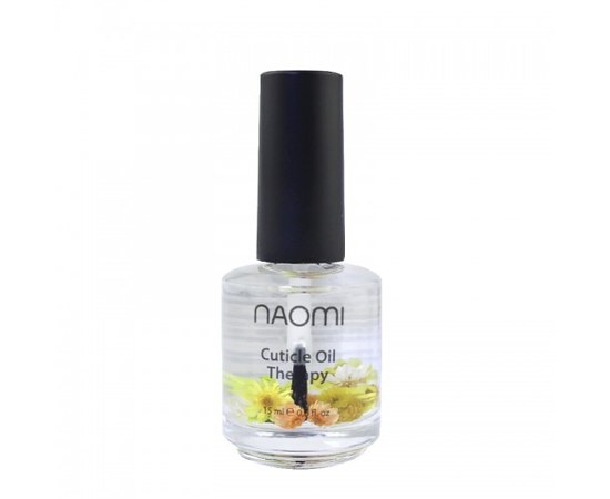 Изображение  Cuticle oil Naomi flower 15 ml, Lemon, Aroma: Lemon, Volume (ml, g): 15