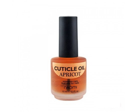 Изображение  Cuticle oil Naomi 15 ml, apricot, Aroma: Apricot, Volume (ml, g): 15