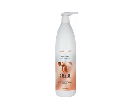 Изображение  Shampoo for all hair types Macadamia Oil Jerden Proff, 1000 ml