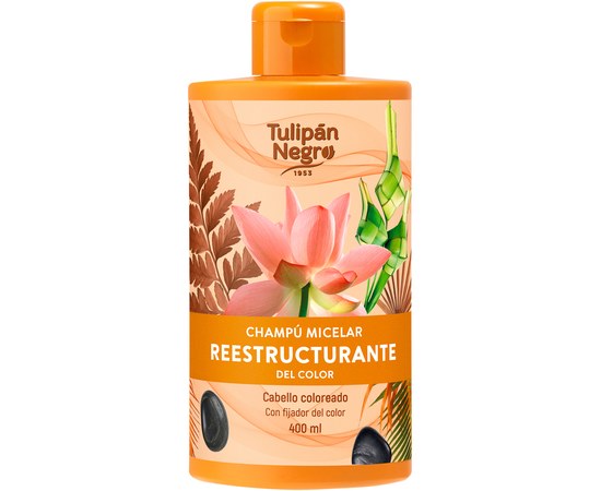 Изображение  Shampoo Tulipan Negro Micellar Restructuring, 400 ml