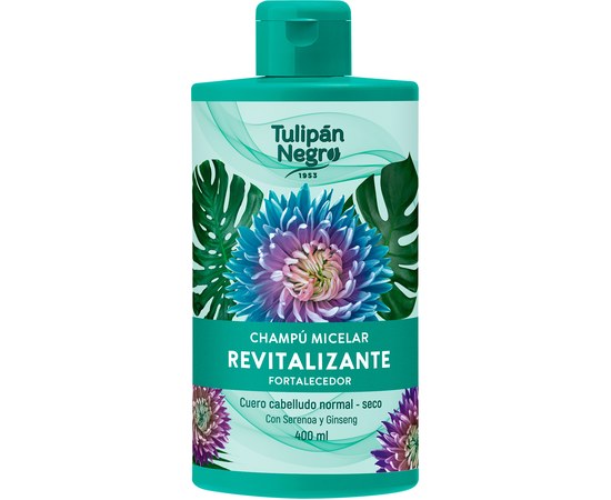 Изображение  Shampoo Tulipan Negro Micellar Revitalizing, 400 ml