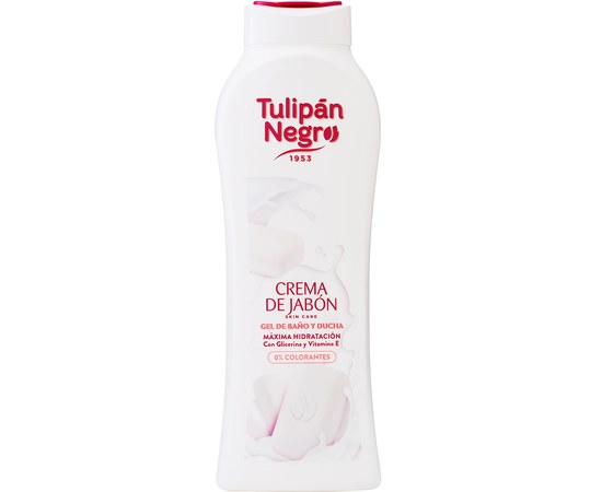 Изображение  Shower gel Tulipan Negro Cream soap, 650 ml