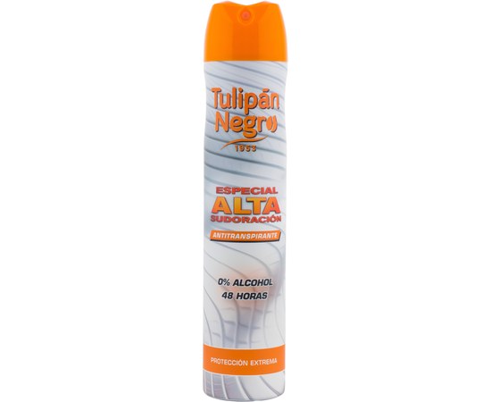 Изображение  Deodorant-antiperspirant Tulipan Negro against heavy sweating, 200 ml