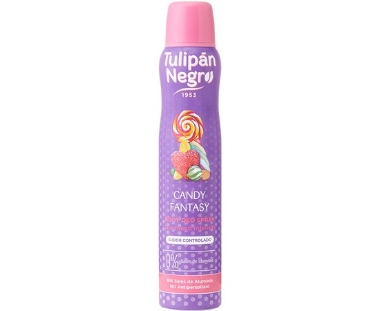 Изображение  Deodorant-spray Tulipan Negro Sweet fantasies, 200 ml