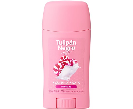 Изображение  Deodorant stick Tulipan Negro Gourmand Strawberry cream, 50 ml