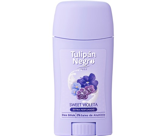 Изображение  Deodorant stick Tulipan Negro Gourmand Sweet violet, 50 ml