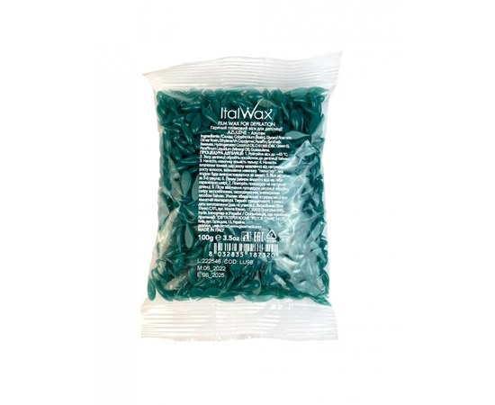 Изображение  Hot wax in granules Azulene ItalWax 100 g, Aroma: Azulene, Volume (ml, g): 100