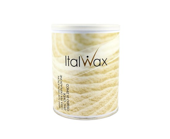 Зображення  Теплий віск ItalWax у банці Оксид цинку 800 мл, Аромат: Оксид цинку, Об'єм (мл, г): 800