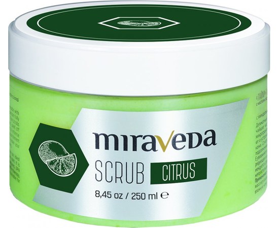 Изображение  Body Scrub ItalWax Miraveda Citrus, 500 ml, Aroma: Citrus, Volume (ml, g): 500
