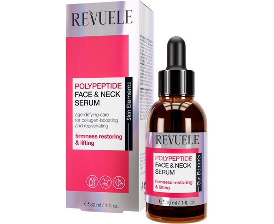 Изображение  Serum for face and neck REVUELE Polypeptide, 30 ml