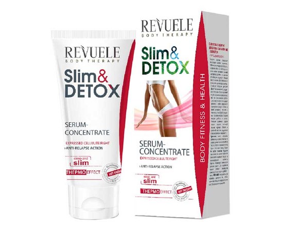 Изображение  Serum-concentrate REVUELE SLIM & DETOX to combat pronounced cellulite + anti-relapse effect, 200 ml