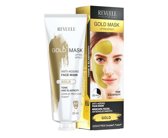 Изображение  REVUELE Gold Mask Lifting Effect, 80 ml